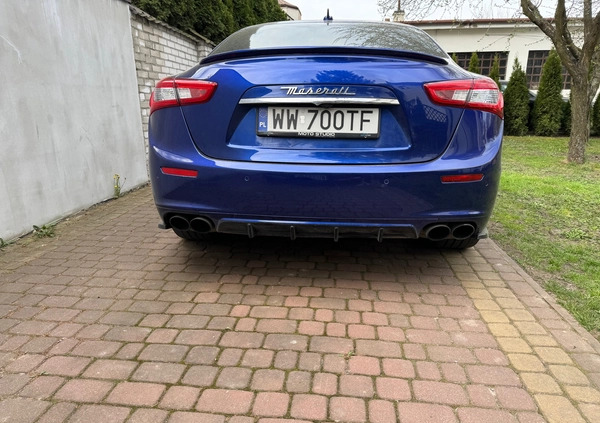 Maserati Ghibli cena 109999 przebieg: 177700, rok produkcji 2014 z Warszawa małe 121